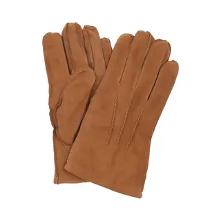 Suitable Suede Handschuh Cognac - Größe L