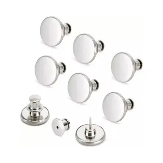 Jeans Button - Universele Knopen Voor Broeken En Jassen - 4 Stuks - 17mm