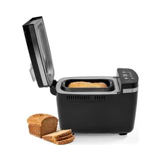 Evidenter BM800 - Broodbakmachine - 1.3 Kg Capaciteit - 14 Bakprogramma’s - Zwart
