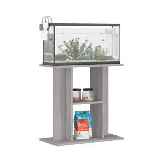 Aquariumständer Grau Sonoma 60x30x60 Cm Holzwerkstoff Vidaxl