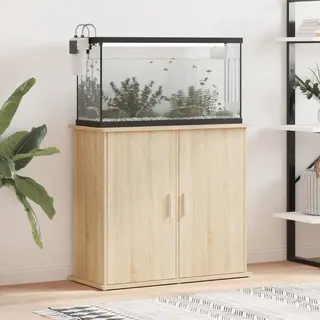 Vidaxl Aquariumständer Sonoma Eiche 81x36x73 Cm Aus Spanplatte