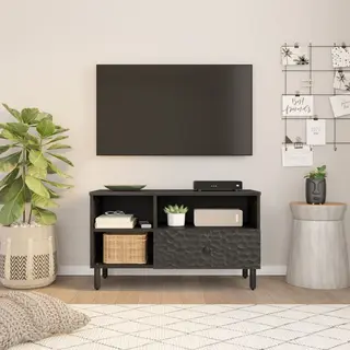 VidaXL Tv-Schrank 80x33x46 Cm Massivholz Mango