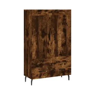 VidaXL Highboard Räuchereiche 69, 5x31x115 Cm Holzwerkstoff