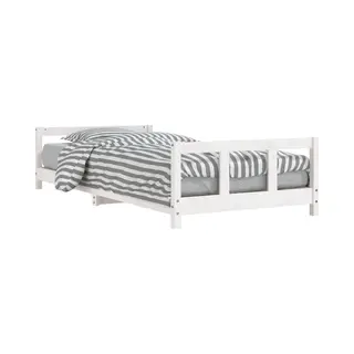 VidaXL 834433 Kinderbett Weiß Holz