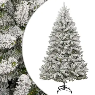 Vidaxl Künstlicher Weihnachtsbaum Klappbar Beschneit 270 Cm
