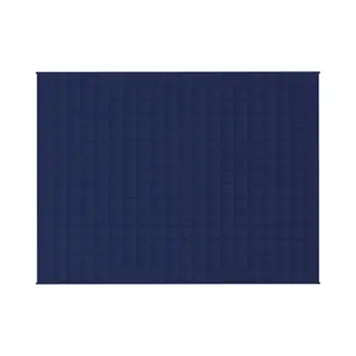 VidaXL Gewichtsdecke Blau 150x200 Cm 7 Kg Stoff