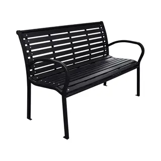 VidaXL 319578 Gartenbank Holz, Stahl
