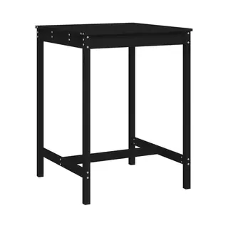VidaXL 824085 Gartentisch Schwarz