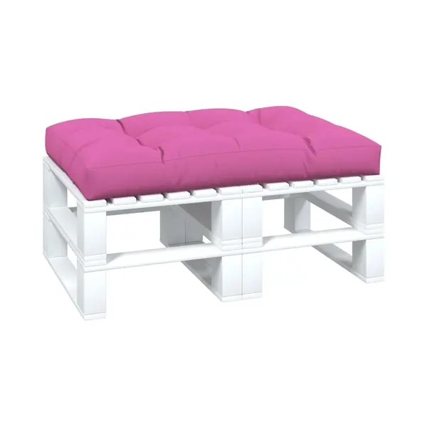 VidaXL Palettenkissen Rosa 120x80x12 Cm Stoff thumbnail