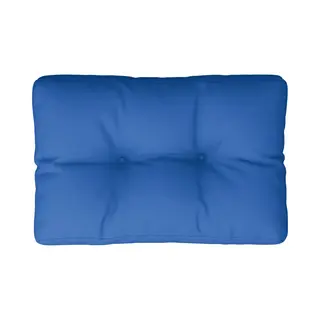 Palettenkissen Königsblau 50x40x12 Cm Stoff Vidaxl