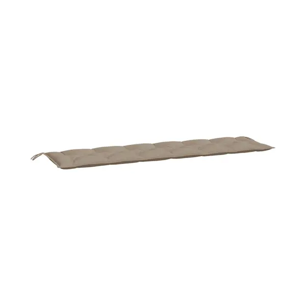 Gartenbank-auflage Taupe 200x50x7 Cm Oxford-gewebe Vidaxl thumbnail