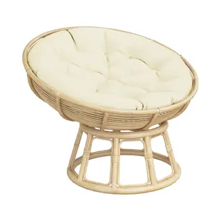 Kissen Rund Creme Ø 100x11 Cm Oxford-gewebe Vidaxl