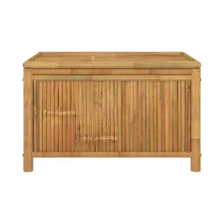 VidaXL Gartentruhe 90x52x55 Cm Bambus