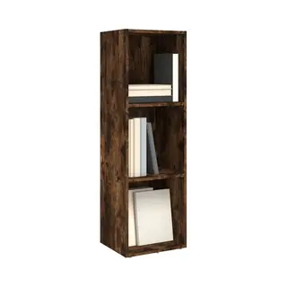 Bücherschrank/tv-schrank Räuchereiche 36x30x114cm Holzwerkstoff Vidaxl