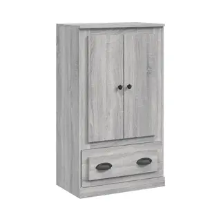 VidaXL Hoge Kast 60x35, 5x103, 5 Cm Bewerkt Hout Grijs Sonoma Eikenkleur