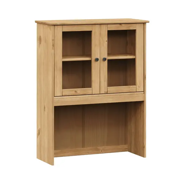VidaXL Sideboard-Aufsatz Vigo 78x30x100 Cm Massivholz Kiefer thumbnail