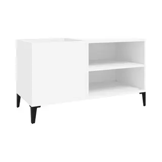 Vidaxl - Plattenschrank Weiß 84, 5x38x48 Cm Holzwerkstoff