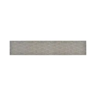 VidaXL Küchenteppich Waschbar Raute 60x300 Cm Samt