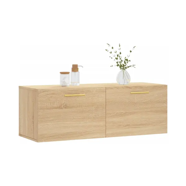 Wandschrank Sonoma-eiche 100x36, 5x35 Cm Holzwerkstoff Vidaxl thumbnail