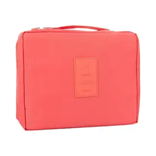 Fako Fashion - Make-up Tasje Rechthoek - Cosmetica Organizer - Make-up Toilettas - 21x16x8cm - Watermeloen Rood