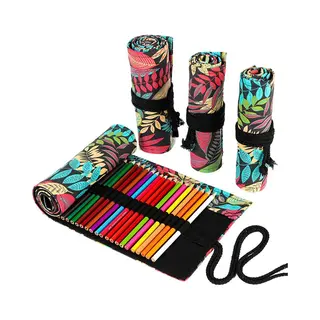 Botc Pennen Etui - Roletui - Roletui Voor Potloden En Pennen - Canvas - Voor 72 Potloden