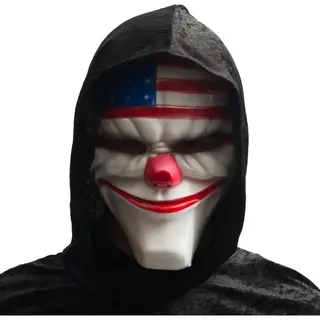 Partychimp Voordeelverpakking 6 Stuks Usa Masker Halloween Masker Voor Bij Halloween Kostuum Volwassenen Carnavalskleding Heren Carnavalskleding Dames