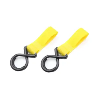 Chpn - Kinderwagenhaak - 2 Stuks - Geel - Tassenhaak - Tassenhanger - Buggyhaak - Accessoires Voor Kinderwagens - Haaktas - Buggy