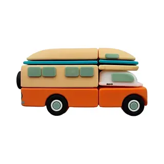 Ulticool Retro Wohnmobil Usb Stick 8GB - Vintage - Für Reisen, Camping, Auto, Camper Bus & Wohnwagen - Travel Gadget Für Teenager, Digital Nomads &