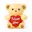 Beige, Rood