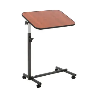 MultiMotion Bedtafel Met Wieltjes - Bedleestafel - Laptoptafel - Bijzettafel - Walnoot
