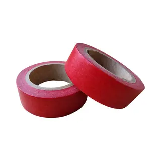 ´merkloo Washi Tape Rood - 10 Meter X 1.5 Cm. - Masking Tape Red - Rol Rood Plakband - Rode Tape