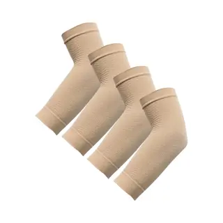 U Fit One Arm Sleeve - 4 Stuks - Compressie Arm Mouwen- Elleboog - Zweetabsorberend - Beige