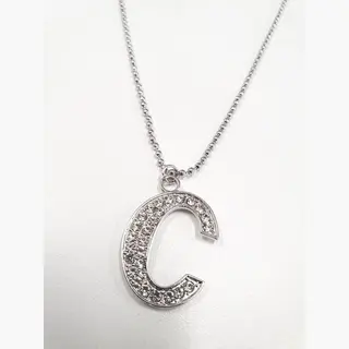 Mc Living Ketting Met Letter Diamand - C