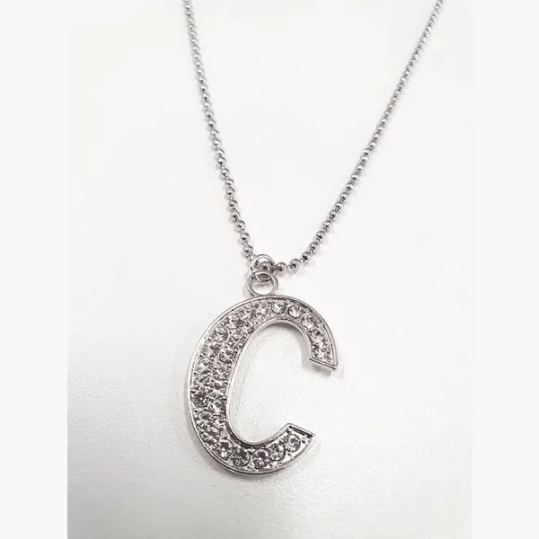 Mc Living Ketting Met Letter Diamand - C thumbnail