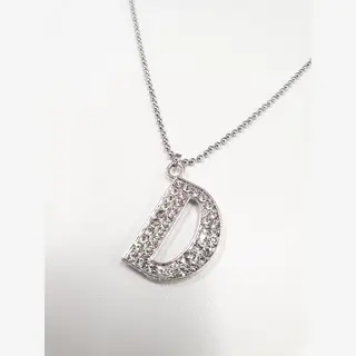 Mc Living Ketting Met Letter Diamand - D