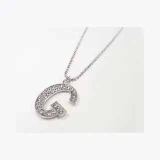 Mc Living Ketting Met Letter Diamand - G