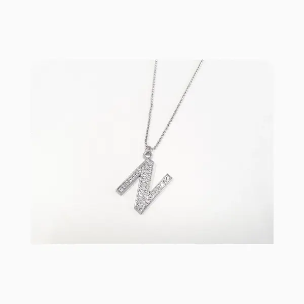 Mc Living Ketting Met Letter Diamand - N thumbnail