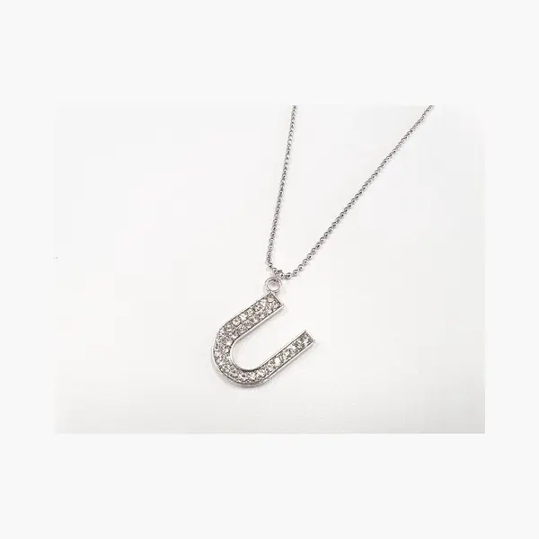 Mc Living Ketting Met Letter Diamand - U thumbnail