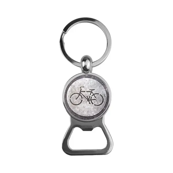 Mc Living Bieropener Glas - Fiets Logo thumbnail