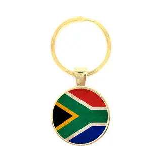 Mc Living Sleutelhanger Glas - Vlag Zuid Afrika