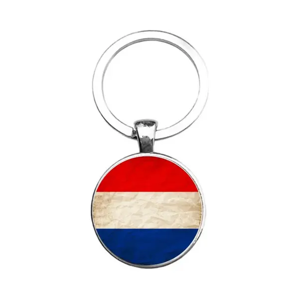 Mc Living Sleutelhanger Glas - Vlag Nederland thumbnail