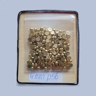 Parels Voor Voorwerpen (bv. Beer) Te Beplakken - 2 Zakjes - 4mm - Goud