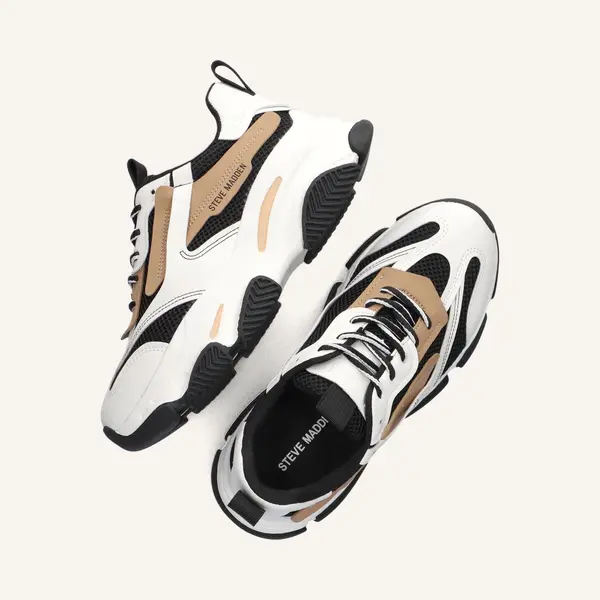 Steve Madden Jpossession Lage Sneakers - Meisjes - Zwart - Maat 31 thumbnail