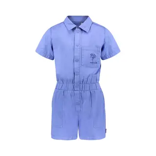 B. Nosy Y402-5652 Meisjes Jumpsuit - Soft Blue - Maat 140