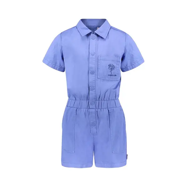 B. Nosy Y402-5652 Meisjes Jumpsuit - Soft Blue - Maat 140 thumbnail