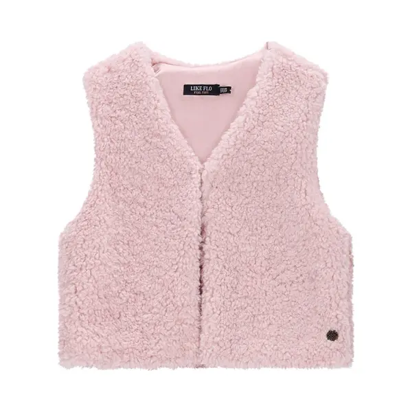 Like Flo F508-5300 Meisjes Gilet - Maat 122/128 thumbnail