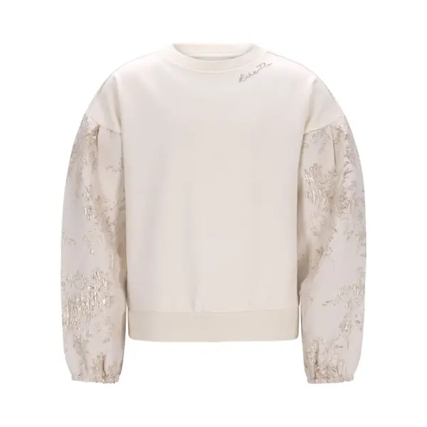 Like Flo Dolly Flo Sweater Truien & Vesten Meisjes - Sweater - Hoodie - Vest- Creme - Maat 146/152 thumbnail