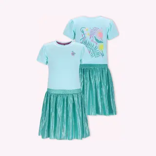 B. Nosy B.Nosy Y602-5849 Aruba Blue Jurk- Maat 134/140