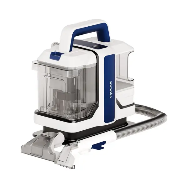 Samako Teppichreiniger Polsterreiniger – Kompaktes Handgerät Für Teppiche Und Sofas, Leistungsstarker 400W Motor, 2 Extra Große Wassertanks, Für thumbnail