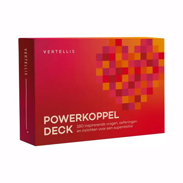 Vertellis Vragenspel Voor Je Relatie - Het Powerkoppel Deck - 180 Inspirerende Kaarten Voor Een Superrelatie - Ultiem Valentijn Relatie Cadeau - Gesprekskaarten thumbnail